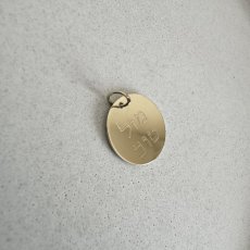 Medailonek 11 mm s gravírováním