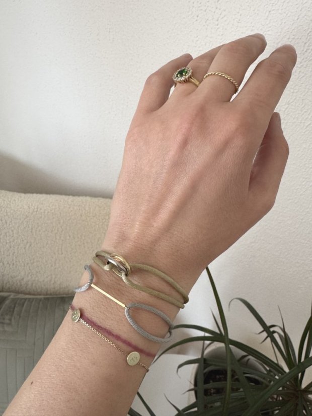 Náramek se SILNOU trojitou karmou